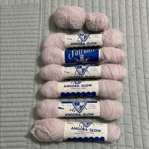 Vintage Fairknit Fingerling Yarn. 6+ Skeins